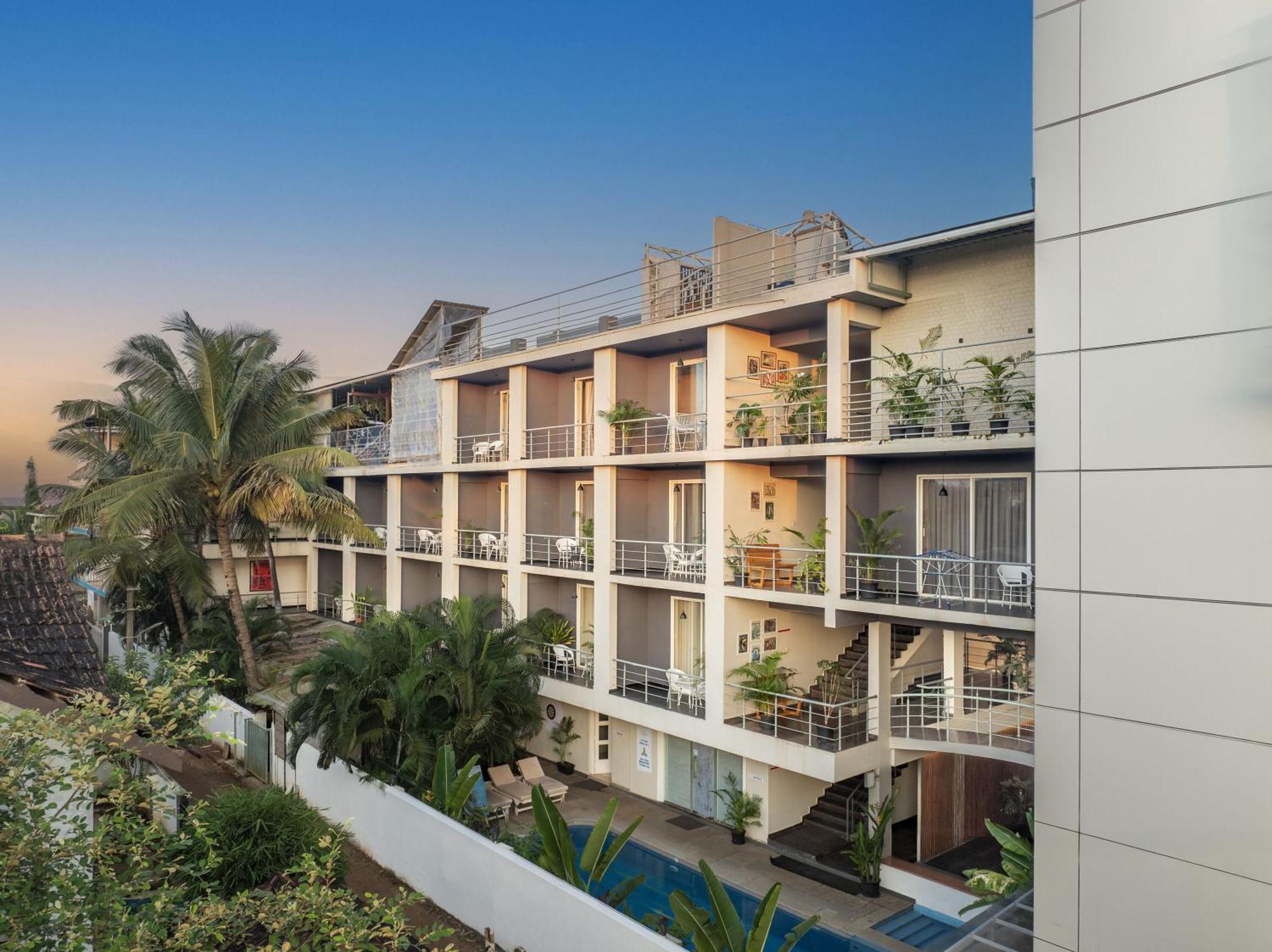 Echor Samara Morjim Goa Sea View Restro Hotel Exterior foto