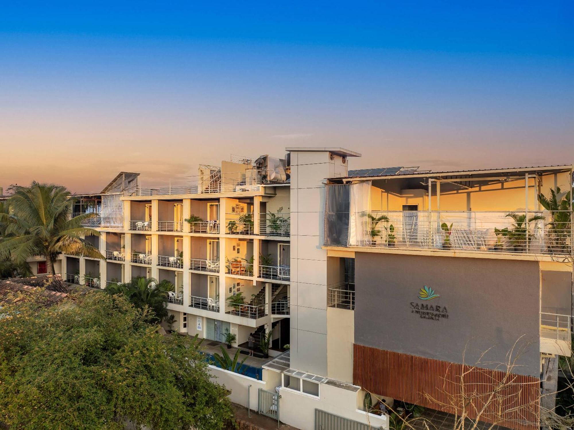 Echor Samara Morjim Goa Sea View Restro Hotel Exterior foto