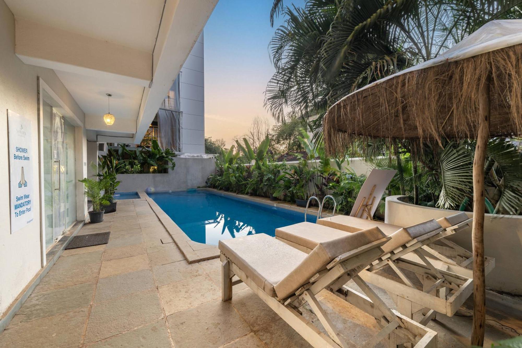 Echor Samara Morjim Goa Sea View Restro Hotel Exterior foto